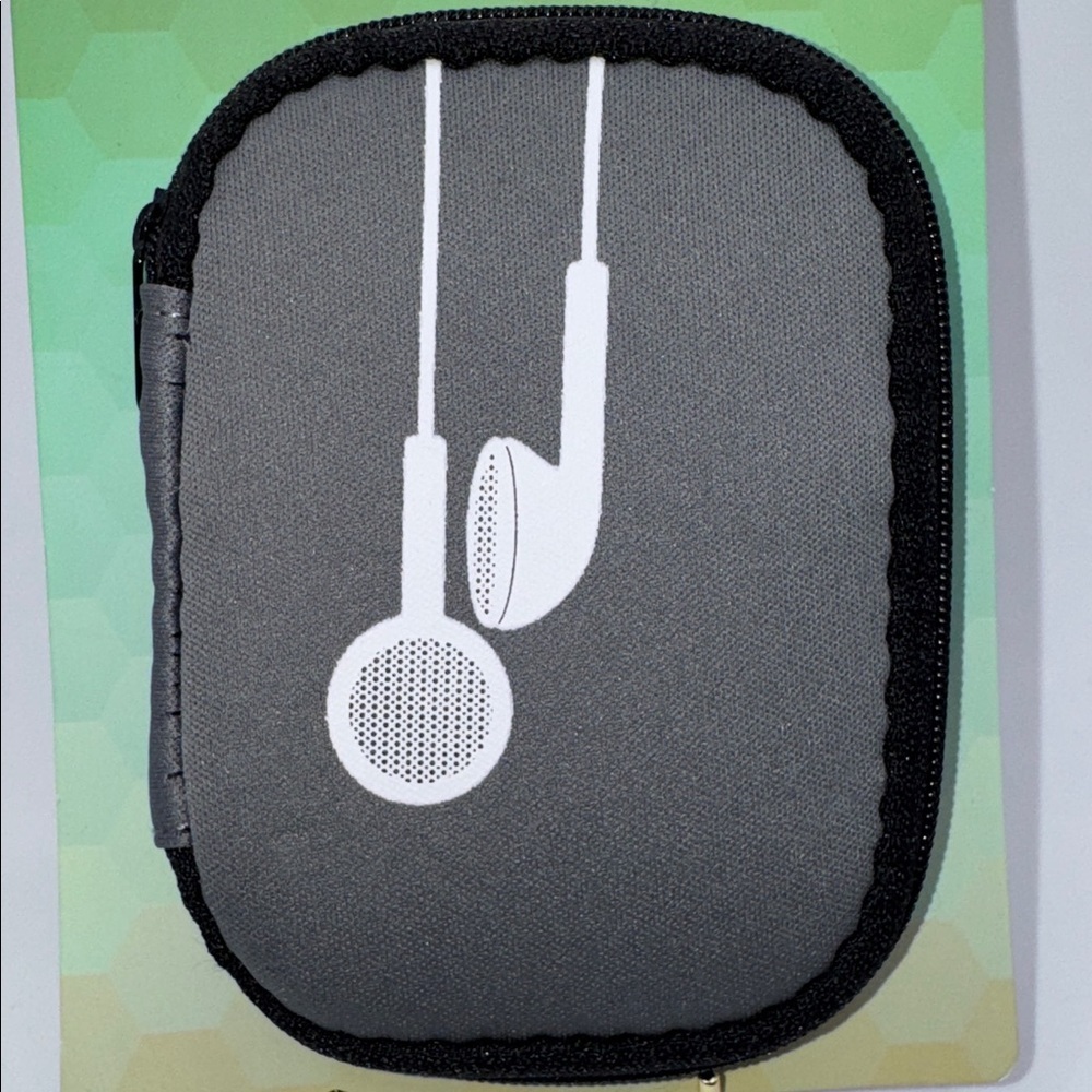 Earbud AirPod Tech Zipper Organizer Case Pouch Regent Products
